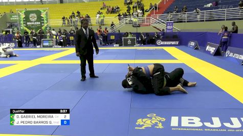 DERICK GABRIEL MOREIRA COSTA vs JOÃO PEDRO BARROS G. DOS SANTOS 2024 Brasileiro Jiu-Jitsu IBJJF