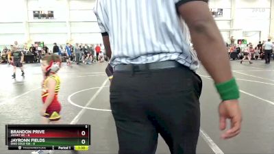 52 lbs Round 4 (6 Team) - Brandon Prive, Jacket WC vs JayRonn Fields, Ohio Gold 10K