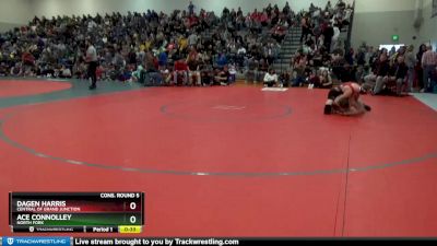 150 lbs Cons. Round 5 - Ace Connolley, North Fork vs Dagen Harris, Central Of Grand Junction