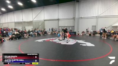 100 lbs Quarters & 1st Wb (16 Team) - Dylan Roath, Washington vs Austin Duette-Hall, Colorado