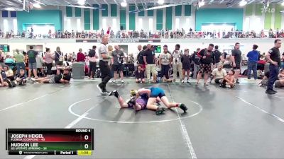 110 lbs Round 4 (6 Team) - Joseph Heigel, Florida Scorpions vs Hudson Lee, U2 Upstate Uprising