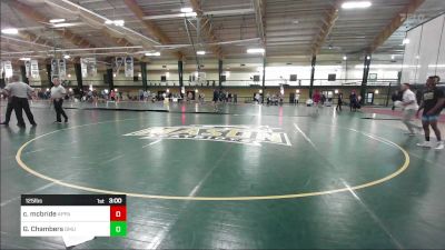 125 lbs Round Of 32 - Colby Mcbride, Appalachian State - UNATT vs Gunner Chambers, George Mason