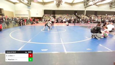 128-H lbs Consi Of 16 #1 - Zachary Lukas, Barn Brothers vs Luke Meehan, Toms River North