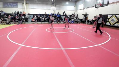 140 lbs Rr Rnd 1 - ROSHA MAXWELL, Tahlequah Girls HS vs Kylie Godsey, Bixby JV