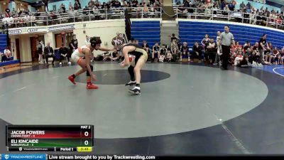 85 lbs Semis (4 Team) - Eli Kincaide, Noblesville vs Jacob Powers, Crown Point