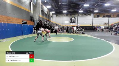 220 lbs Round Of 16 - Don Shivas, Derby/Oxford/Holy Cross vs Matt Tebbets, Ledyard