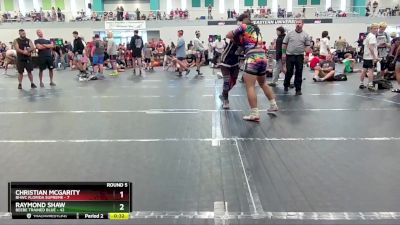 190 lbs Round 5 (6 Team) - Raymond Shaw, Beebe Trained Blue vs Christian McGarity, BHWC Florida Supreme