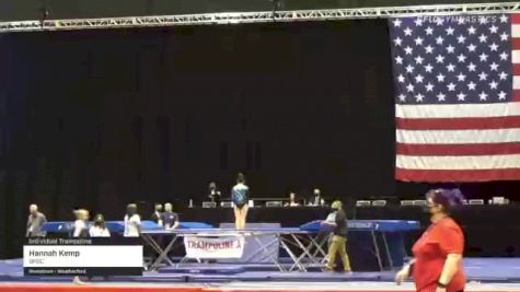 Hannah Kemp - Individual Trampoline, GKSC - 2021 USA Gymnastics Championships