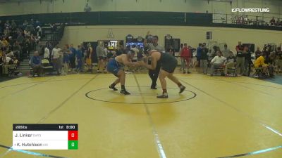 285 lbs Round Of 16 - Jeff Linker, Gardner-Webb vs Kayne Hutchison, Air Force