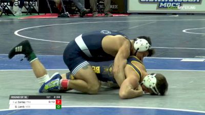 141 lbs Round of 16 - Jered Cortez, Penn State vs Owen Lamb, N. Colorado