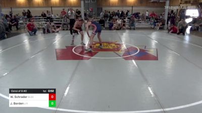 160 lbs Consi Of 8 #2 - Wyatt Schrader, Bloomsburg vs Jack Borden, Lititz