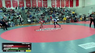 113 lbs Cons. Round 3 - Jackson Dinsmore, Norwood vs Gus O`Daniel, Rocky Mountain