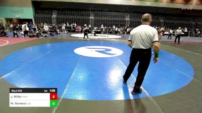 126 lbs Round Of 32 - Michael Romero, St John Bosco vs Jayce Miller, Sweet Home