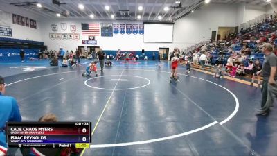 78 lbs 1st Place Match - Cade Chaos Myers, Green River Grapplers vs Isaac Reynolds, Windy City Wrestlers