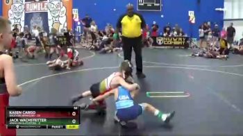 56 lbs Round 5 (8 Team) - Kasen Cargo, Backyard Brawlers vs Jack Wachstetter, American Gladiators