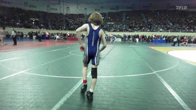 76 lbs Consi Of 8 #1 - Peyton Knight, Husky Wrestling Club vs Wyatt Ledford, Tironook Wrestling