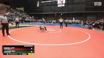 6A - 113 lbs Quarterfinal - Jackson Bell, Olathe West vs Ezekiel Witt, Junction City