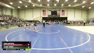 152 lbs Round 2 (3 Team) - John Watson, Chautauqua Lake-Westfield-Panama vs Kyber Henry, Cobleskill-Richmondville HS