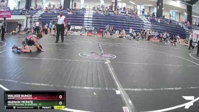 90 lbs Round 1 (3 Team) - Walker Bunch, Violent Little Machines vs Hudson McFate, South Paulding Jr Spartans