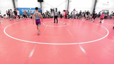 45 kg Semifinal - Zachary Matera, South Side Blue vs Carter Shin, Team VAWA