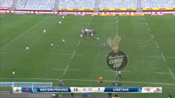 Replay: Western Province vs Cheetahs | Apr 15 @ 3 PM