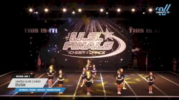 United Elite Cheer - RUSH [2023 L1 Youth - Novice - Restrictions Day 1] 2023 The U.S. Finals: Galveston