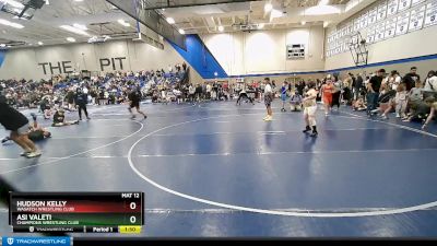 125 lbs Round 5 - Asi Valeti, Champions Wrestling Club vs Hudson Kelly, Wasatch Wrestling Club