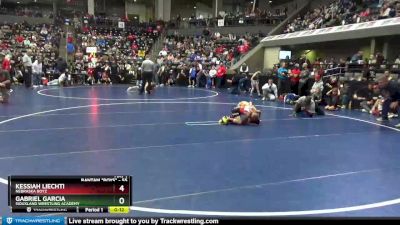 55 lbs Cons. Round 2 - Kessiah Liechti, Nebraska Boyz vs Gabriel Garcia, Siouxland Wrestling Academy