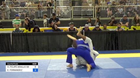 HEBER FELIPE ARAUJO DE CARVALHO vs EDWARD FERNANDEZ 2024 Pan Jiu Jitsu IBJJF Championship