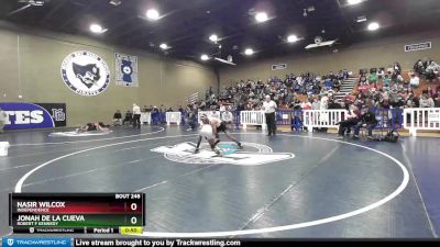 132 lbs Cons. Semi - Nasir Wilcox, Independence vs Jonah De La Cueva, Robert F Kennedy