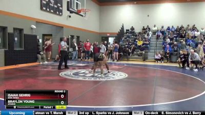 207 lbs Round 2 - Isaiah Gehrig, Bob Jones vs Braylon Young, Athens