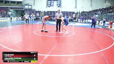 145 lbs Champ. Round 1 - Tyler Roe, Tioga Sr HS vs Mohamed Hussain, Tottenville-PSAL