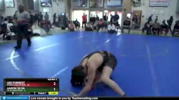 120 lbs Round 2 (4 Team) - Jax Forrest, Dynasty Death Row vs Aaron Silva, PA Alliance Blue