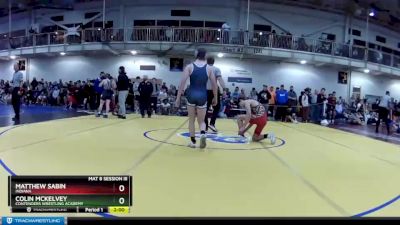 132 lbs Champ. Round 2 - Matthew Sabin, Indiana vs Colin Mckelvey, Contenders Wrestling Academy