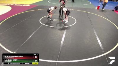 155 lbs Semifinal - Porter Schmidgall, OTC (Ottertail) vs Landon Hart, St. Charles