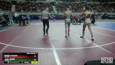 D1-144 lbs Cons. Round 3 - Josh Perez, Casteel HS vs Hamza Salehi, Tucson