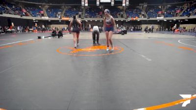 135 lbs Cons. Round 2 - SkyeAnn Munz, Sterling vs Ashlyn Fargher, Rock Falls