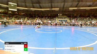 58 lbs Round Of 32 - Owen Michael, GGB Ohio vs Bradley Crowe, Soddy Daisy Wrestling Academy