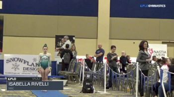 Isabella Rivelli - Vault, NGC - 2018 Brestyan's Las Vegas Invitational