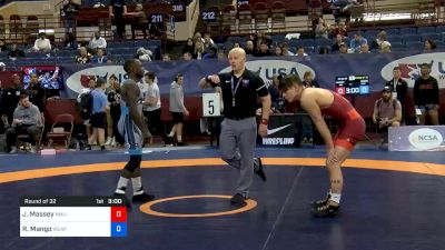 60 kg Prelims - Jon Massey, NMU-OTS vs Ryan Mango, Army WCAP