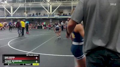 80 lbs Finals (2 Team) - Tommy Bansemer, Iron Horse vs Sam Moon, PA Alliance