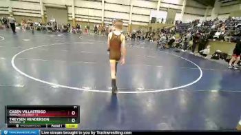 71 lbs Champ Round 1 (16 Team) - Casen Villastrigo, Warriors Of Christ vs Treysen Henderson, Wyoming