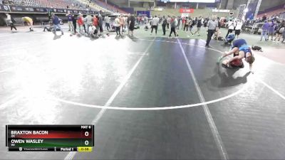 170 lbs Cons. Round 4 - Owen Wasley, WI vs Braxton Bacon, OK