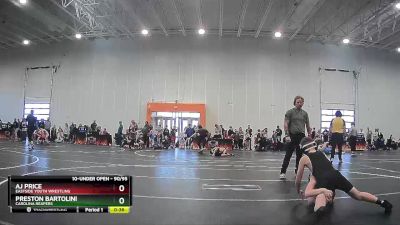 90/95 Champ. Round 1 - Aj Price, Eastside Youth Wrestling vs Preston Bartolini, Carolina Reapers