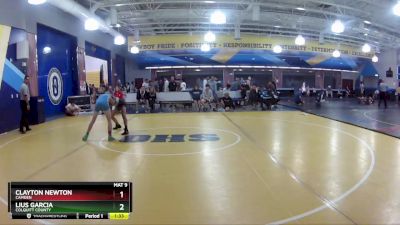 106 Gold Semifinal - Clayton Newton, Camden vs Lius Garcia, Colquitt County