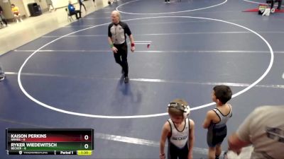 52 lbs Round 2 (4 Team) - Ryker Wiedewitsch, Becker vs Kaison Perkins, NRHEG