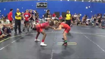 90 lbs Finals (8 Team) - Jamiel Castleberry, American Gladiators vs Maxwell Bradley, Revival Evil Empire