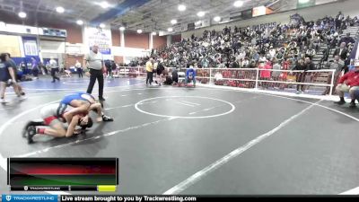 120 lbs Champ. Round 1 - Luis Solis, Los Altos Hacienda Heights vs Matthew Chavez, Justin Garza