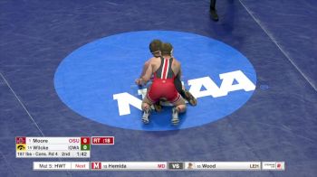 197 c, Kollin Moore, Ohio State vs Cash Wilcke, Iowa