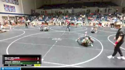 122 lbs Cons. Round 1 - Billy Williams, Not Attached vs Vivian Urrioln, Reverence Wrestling Club